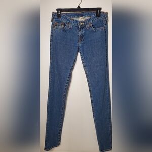 TRUE RELIGION -size 29- denim jeans "fashion for the senses"
